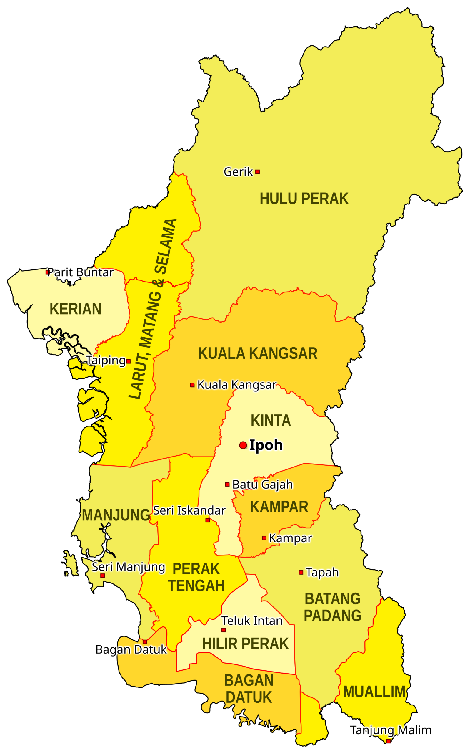 Perak 1 Perak: Imej Pemandangan Menarik di Perak Malaysia