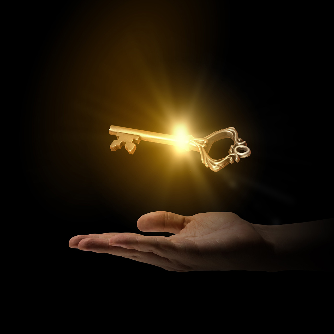 Golden Key 1 Kunci Emas Berkilau – Simbol Kekayaan dan Kejayaan