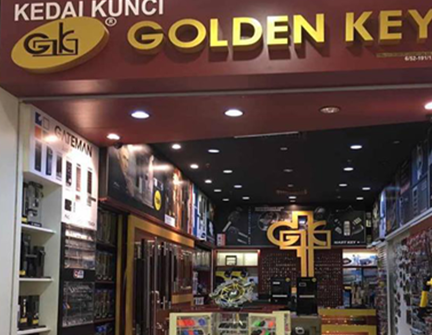 Golden Key & Lock Specialists 1 Pakar Kunci & Mangga Emas Berkualiti Tinggi